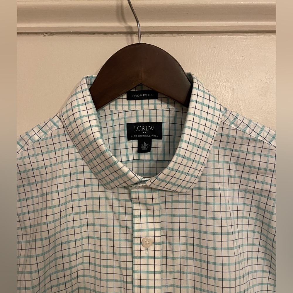 J Crew Factory - Thompson Flex Wrinkle Free Dress Shirt - Large